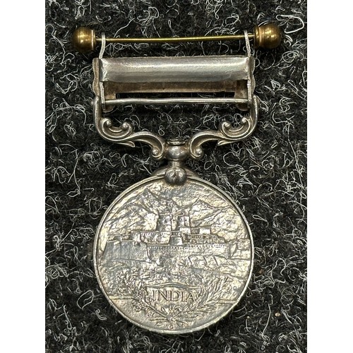 2033 - British India General Service Medal with Afghanistan North West Frontier Clasp 1919 to O 408 PE Laff... 