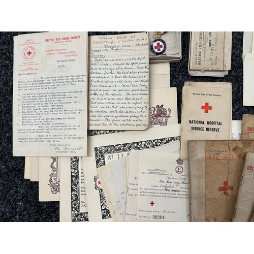 2036 - WW2 and later Red Cross Nurses Medal Group to Mrs Rosa May Thawlis to include: Civil Defence Long Se... 