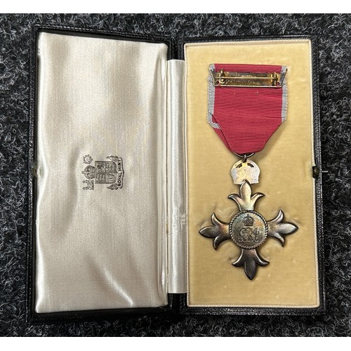 2039 - WW2 British OBE 4th Class complete with ribbon and pin and is in original Royal Mint case of issue. ... 