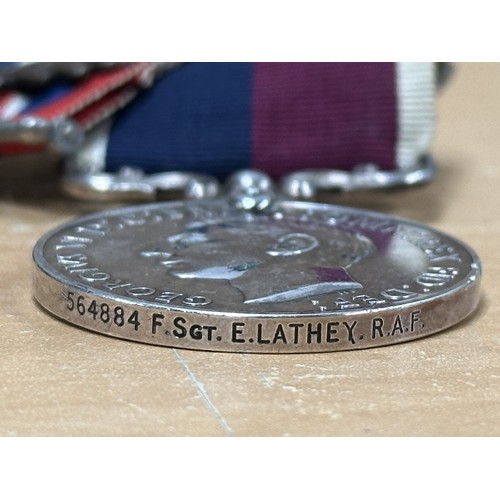 2048 - WW2 British RAF Medal group comprising of GR VI Royal Air Force Long Service and Good Conduct medal ... 