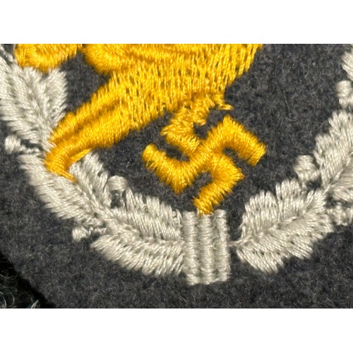 2072 - WW2 Third Reich Fallschirmschützenabzeichen der Luftwaffe - Luftwaffe Paratroopers Badge active serv... 