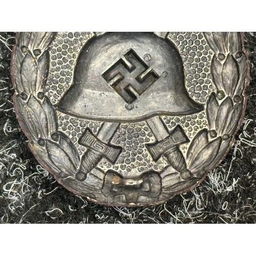 2081 - WW2 Third Reich Verwundetenabzeichen Condor Legion in Silber - Legion Condor Wound Badge in Silver. ... 