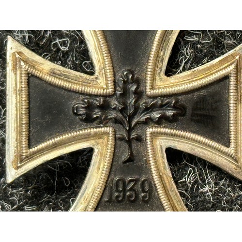 2094 - 1957 Pattern Iron Cross 1st class 1939. Post war re-issue version for wear by WW2 Veterans. No maker... 