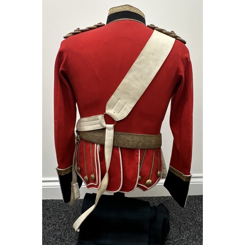 2120 - Royal Scots Majors Tunic, Belt, Cross Belt and Trews.