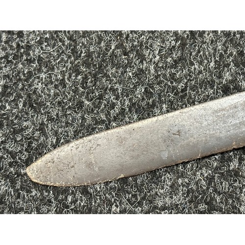 2144 - British Georgian 1804 Pattern Royal Navy Cutlass with striagh single edged blade 725mm in length. GR... 