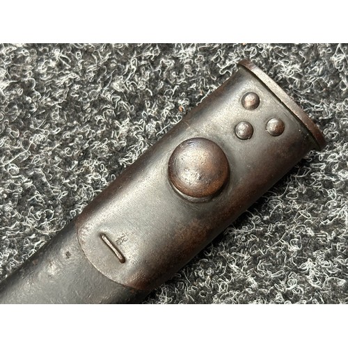 2187 - WW1 British 1907 Pattern Bayonet with single edged fullered blade 433mm in length with makers mark 