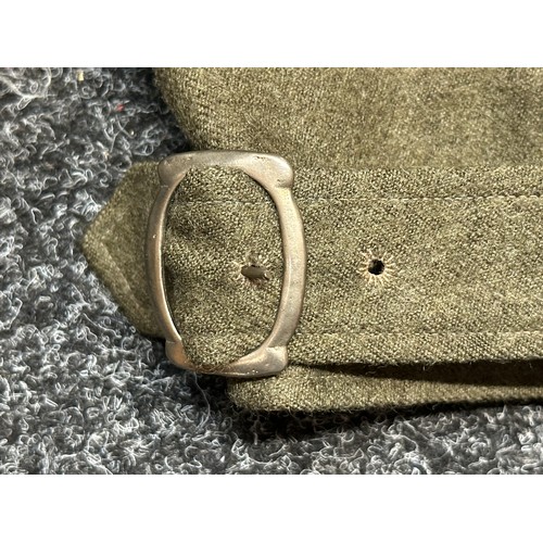 2217 - WW2 British Army Officers Lightweight Tailored Battledress Blouse with original light blue backed ra... 