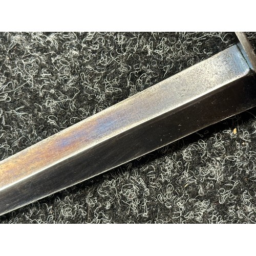 2231 - WW2 British 2nd Pattern Fairbairn - Sykes Fighting Knife. Private purchase example with unmarked blu... 