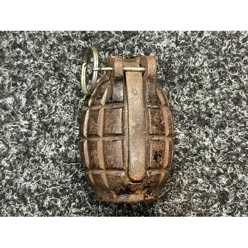 2251 - WW2 British No36 Grenades and No5 Grenade collection, all INERT & FFE: one No36 complete with filler... 