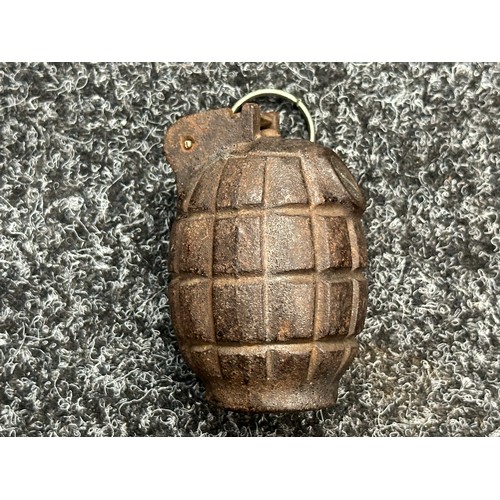 2251 - WW2 British No36 Grenades and No5 Grenade collection, all INERT & FFE: one No36 complete with filler... 