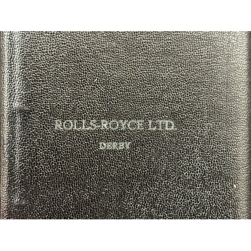 2263 - WW2 British Rolls-Royce Merlin Aero Engine Folio. issued by RR Derby. Covers Merlin engines MK I to ... 