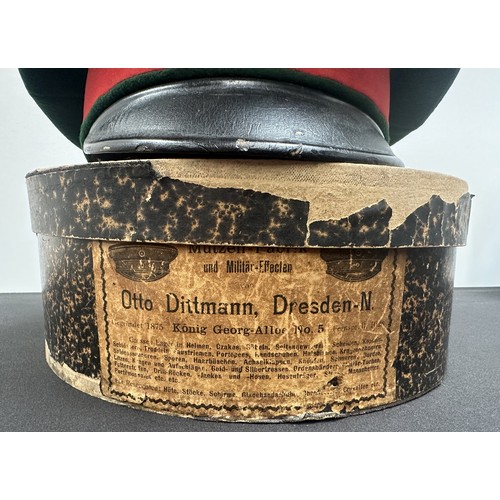 2291 - WW1 Imperial German Cap complete in original makers box for 