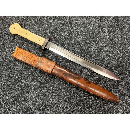 2311 - Austrian M1895 converted bayonet letter opener of George Bernard Shaw interest, the 245mm single edg... 