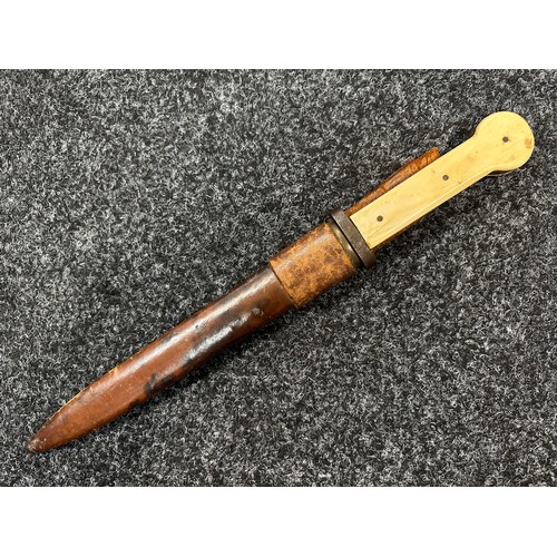 2311 - Austrian M1895 converted bayonet letter opener of George Bernard Shaw interest, the 245mm single edg... 