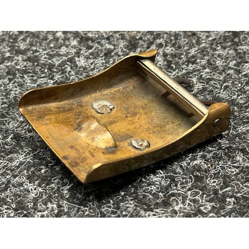 2326 - WW2 Third Reich Sturmabteilung SA Belt Buckle in brass. No makers mark. Two part construction in bra... 