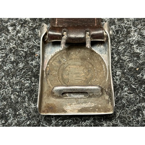 2332 - WW2 Third Reich Heer Belt Buckle. The buckle is an alloy example and retains much original paint to ... 