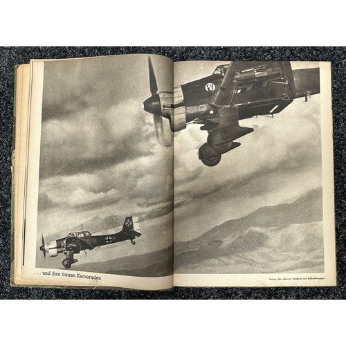 2344 - WW2 Third Reich Luftwaffe Fallschirmjager Photographic History Book 