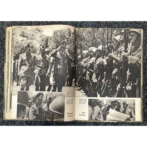 2344 - WW2 Third Reich Luftwaffe Fallschirmjager Photographic History Book 