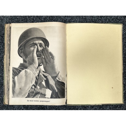 2344 - WW2 Third Reich Luftwaffe Fallschirmjager Photographic History Book 