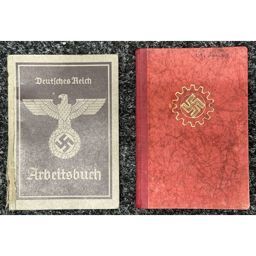 2366 - WW2 Third Reich Arbeitsbuch to 