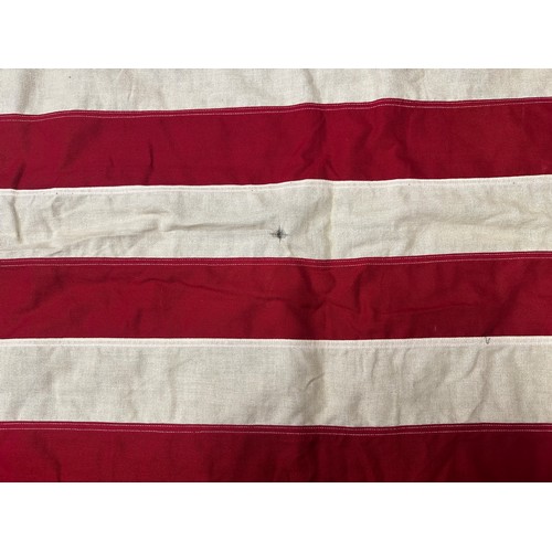 2372 - United States of America Stars And Stripes flag. Post war 50 star example. Multipart construction. C... 