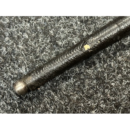 2382 - British No9 bayonet with fullered Bowie style blade 203mm in length pommel marked No 9 MKI 4-53. Ove... 