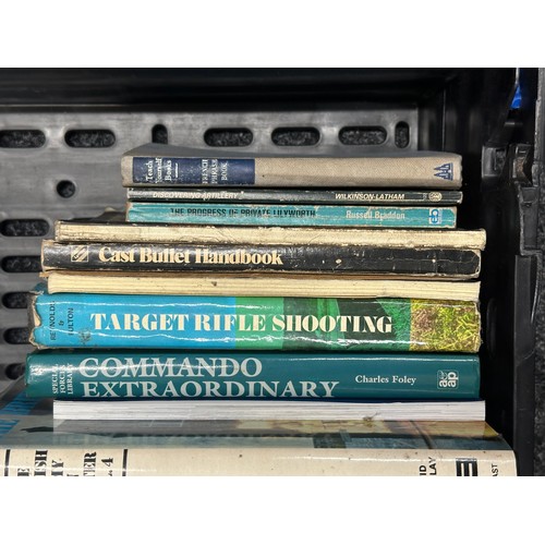 2400 - A collection of Gun and Military History Books to include 