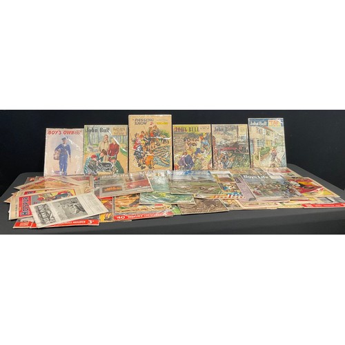 672 - Collector's Comics - a quantity of 1900s-1950s children's magazines, including John Bull, 1948-1959;... 