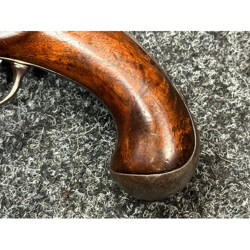 2429 - Rare U.S. Model Army Model 1813 Flintlock Pistol with 215mm long barrel. Bore .69 calibre, approx. 1... 