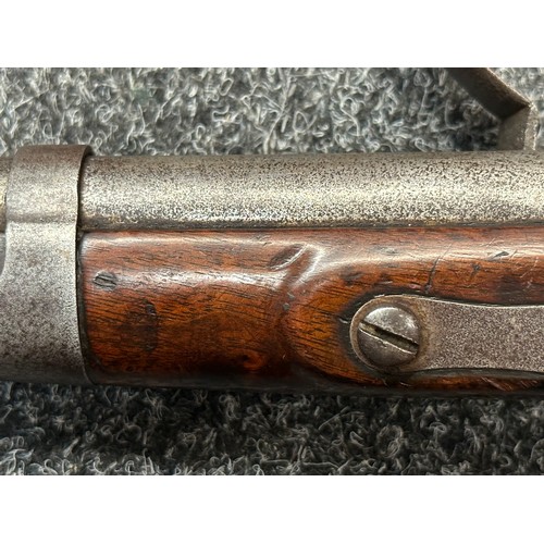 2429 - Rare U.S. Model Army Model 1813 Flintlock Pistol with 215mm long barrel. Bore .69 calibre, approx. 1... 