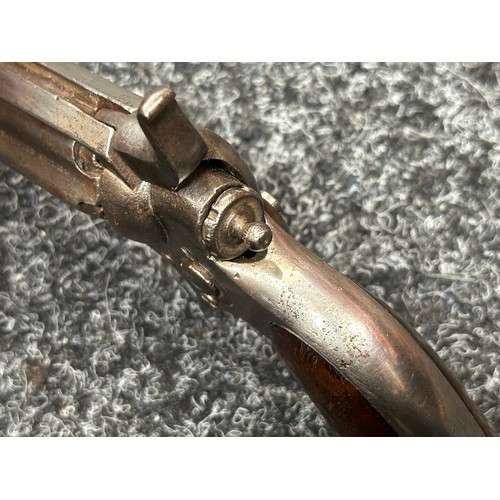 2430 - Colt 1855 Side Hammer Percussion Cap Pistol serial number 27384. 87mm long barrel. Bore approx. 7mm.... 