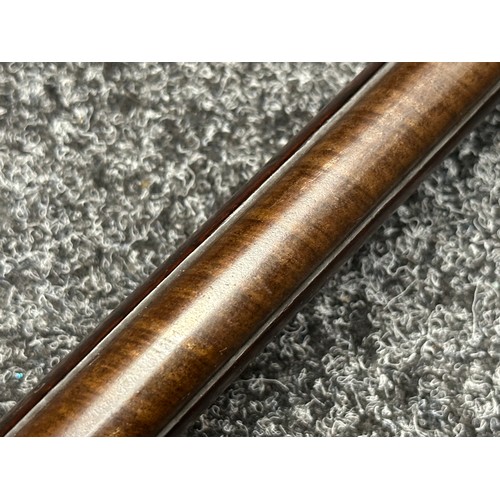 2431 - Percussion Cap Rifled Musket with 795mm long browned Damasus barrel, bore approx. 14mm. Fitted with ... 