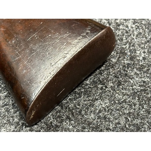 2431 - Percussion Cap Rifled Musket with 795mm long browned Damasus barrel, bore approx. 14mm. Fitted with ... 