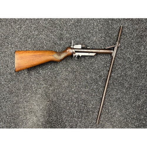 2432 - .177 cal Webley Service Air Rifle MKII. No visible serial number. 647mm long barrel. Overall length ... 