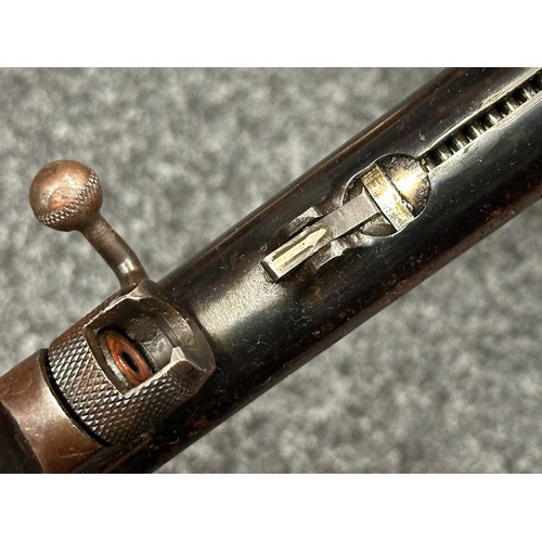 2432 - .177 cal Webley Service Air Rifle MKII. No visible serial number. 647mm long barrel. Overall length ... 