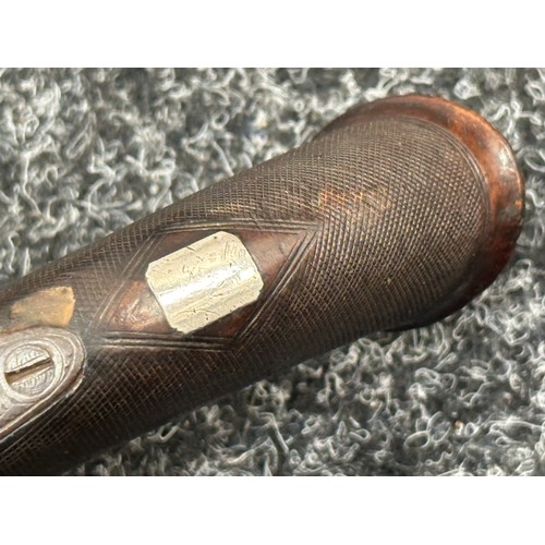 2445 - A scarce Cooper's patent six barrel self cocking pepperbox revolver, circa 1845. This example featur... 