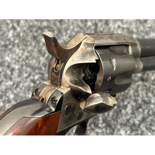 2446 - Deactivated Brockcock .22 Cal Revolver serial number AC946. 188mm long barrel. Overall length 330mm.... 