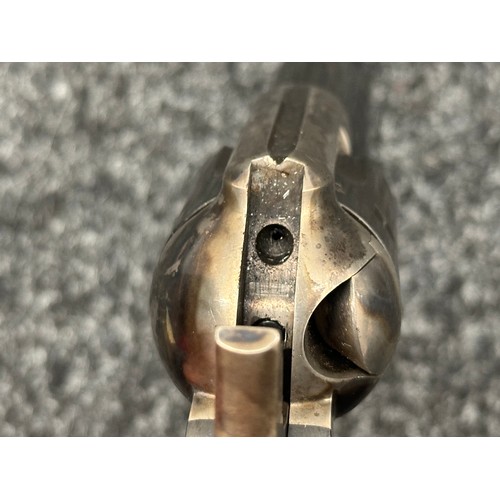 2446 - Deactivated Brockcock .22 Cal Revolver serial number AC946. 188mm long barrel. Overall length 330mm.... 