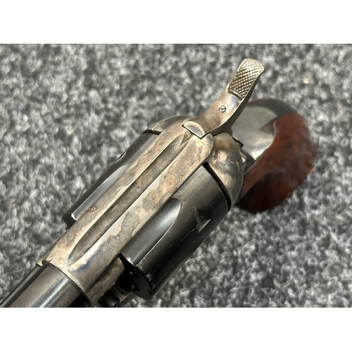 2446 - Deactivated Brockcock .22 Cal Revolver serial number AC946. 188mm long barrel. Overall length 330mm.... 