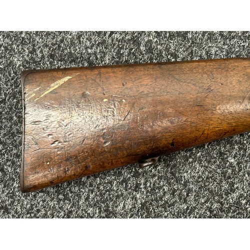 2450 - Deactivated WW1 8mm Turkish 1903 Pattern Bolt Action Mauser Rifle serial number 167297. Barrl length... 