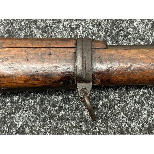 2450 - Deactivated WW1 8mm Turkish 1903 Pattern Bolt Action Mauser Rifle serial number 167297. Barrl length... 