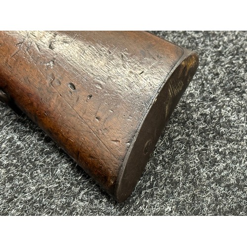 2450 - Deactivated WW1 8mm Turkish 1903 Pattern Bolt Action Mauser Rifle serial number 167297. Barrl length... 