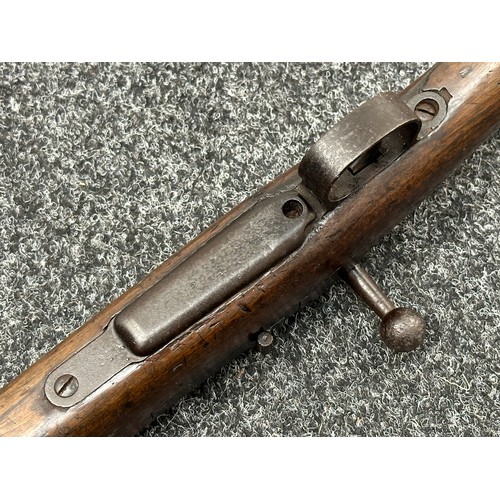 2450 - Deactivated WW1 8mm Turkish 1903 Pattern Bolt Action Mauser Rifle serial number 167297. Barrl length... 