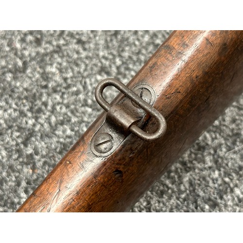 2450 - Deactivated WW1 8mm Turkish 1903 Pattern Bolt Action Mauser Rifle serial number 167297. Barrl length... 