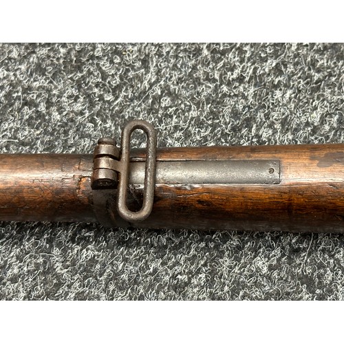 2450 - Deactivated WW1 8mm Turkish 1903 Pattern Bolt Action Mauser Rifle serial number 167297. Barrl length... 