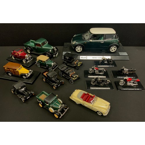 48 - Toys & Collectables - Revell 1:12 scale Mini Cooper;  Eduscho Ford Pickup Oldtimer 1936;  Atlas Edit... 