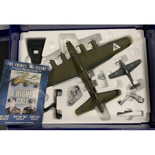 49 - Corgi Boxed Aviation Archive 1:72 scale AA39915 Boeing B-17F Flying Fortress & Messerschmitt Bf109G-... 