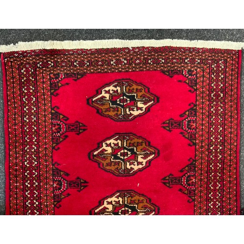 183 - A North East Persian Turkoman Runner (280cm x 80cm)