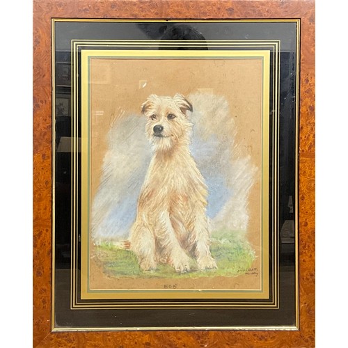 610 - Joseph L Watson  
Terrier, Bob  
signed, pastels, 49.5cm x 39.5cm