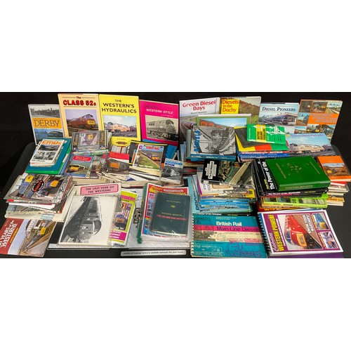 742 - Railway and Locomotive Books - assorted books, manuals and magazines, including, Radford (Brian), Ra... 